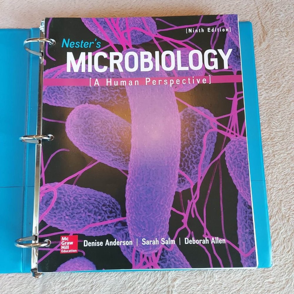 Nester's Microbiology a human perspective textbook ninth edition